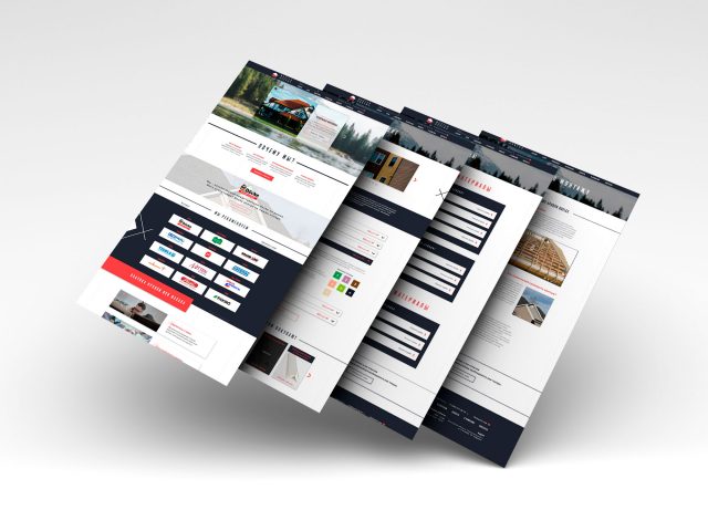 Разработка сайта для компании по продаже кровельных материалов