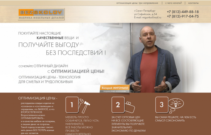 БезСколов - лэндинг 2016