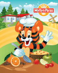 Иллюстрация для фирменного пакета Myllyn Parass
