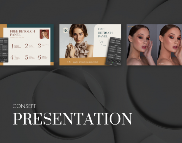 Преезнтация Fast Retouch panel