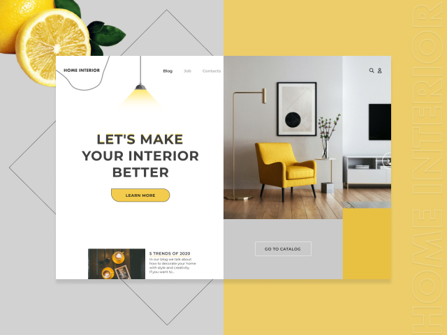 Design shot дизайна интерьера