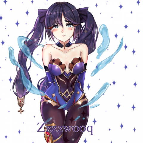 Mona из Genshin impact