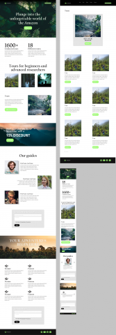 Сайт туров по Амазонке