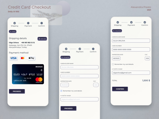 Payment checkout