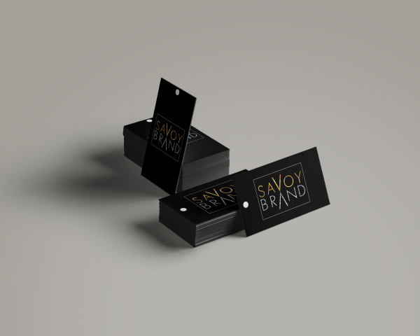 Бирка для магазина женской одежды Savoy