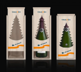 Деревянная упаковка для шампанского