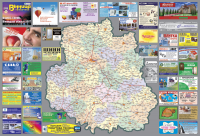 Карта Винницкой области