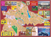 План-схема г. Хмельник