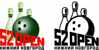 разработка логотипа для турнира по боулингу