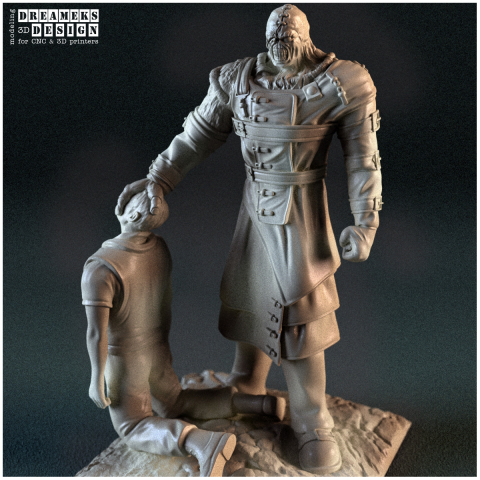 3D под печать, миниатюра