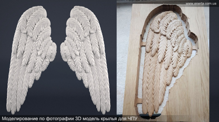 Крылья, готовое изделие