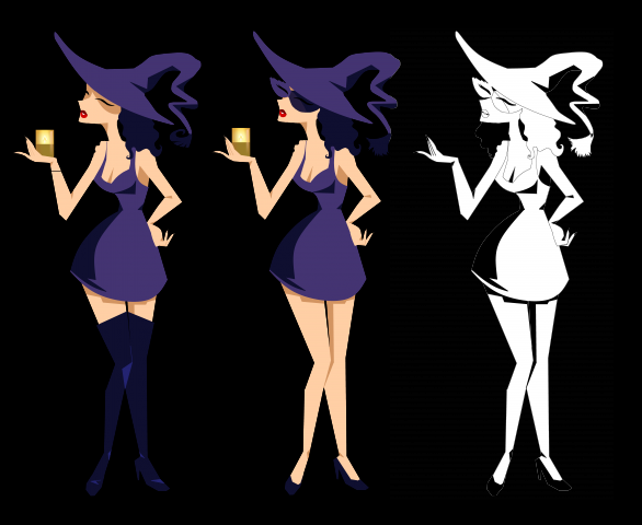 Вектор "Ведьмочки"