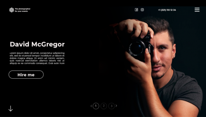 2 Лэндинг для фотографа1