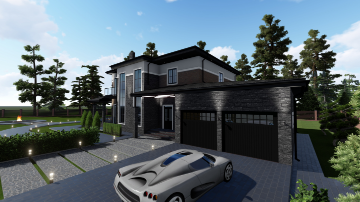 300 м2 в Московской области