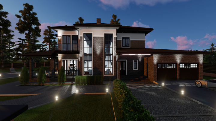 АР проект со вторым светом