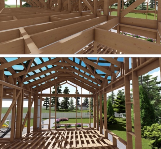 Рабочие чертежи для каркасника