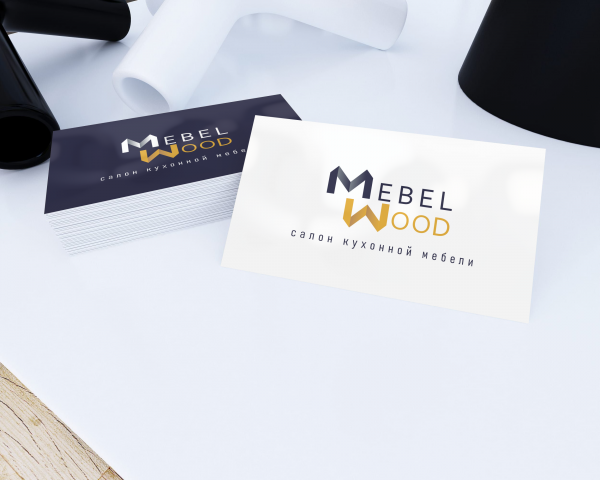 Логотип MebelWood (вариант)