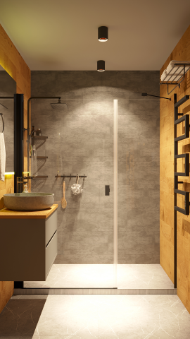 Дизайн душевой зоны