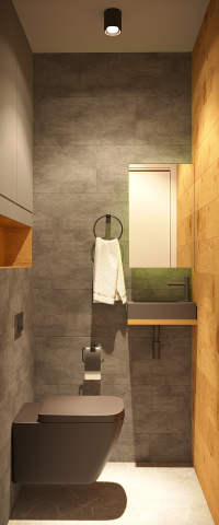 Разработка и 3D визуализация сан. узла