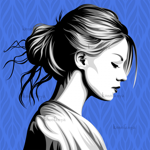 Поп-арт портрет