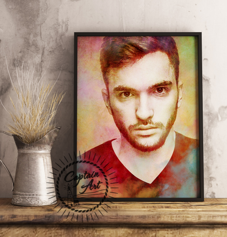 Гранж портрет