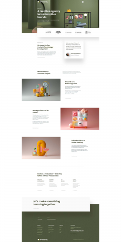 Landing Page (Webovio)