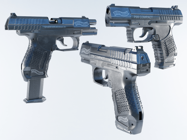 Пистолет Whalter P99