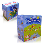 Упаковка набора детской посуды