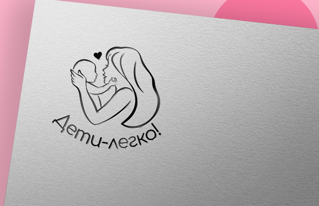 Логотип для детского психолога