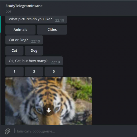 Бот с изображениями