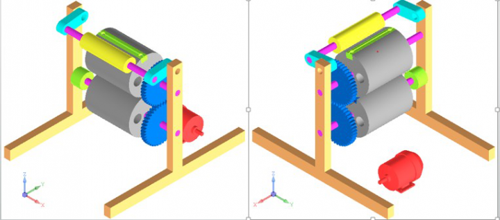Станок для обработки полиэфирного полотна - маски