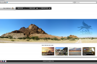 Дизайн сайта - www.capetocairo.fr