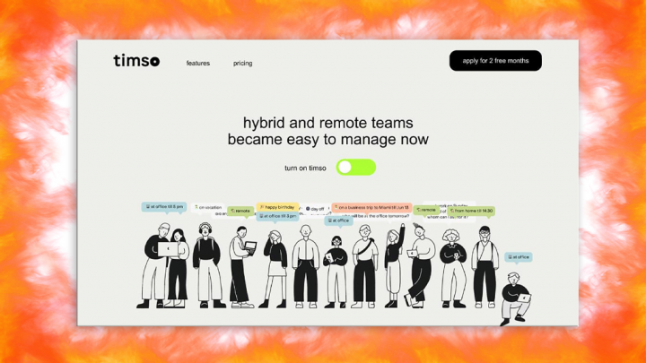 Разработка Landing Page Timso