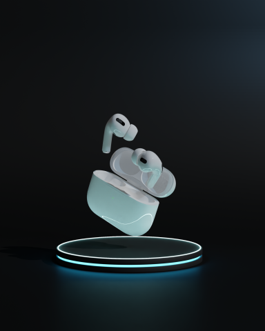 Смоделировать Airpods PRO и отрендерить