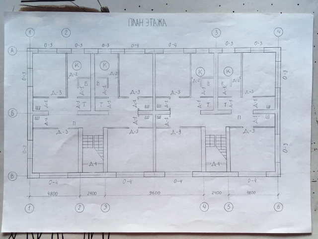 Планировка этажа