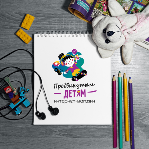Логотип для интернет-магазина детских товаров
