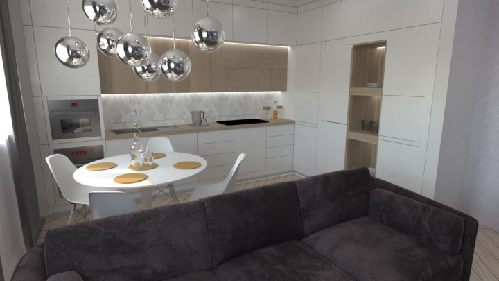 Рендеры интерьеров моих работ