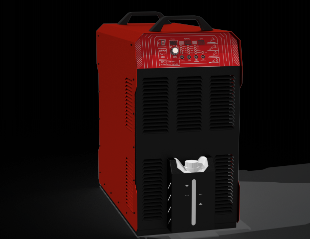 Создание 3д модели аппарата и простой рендер.