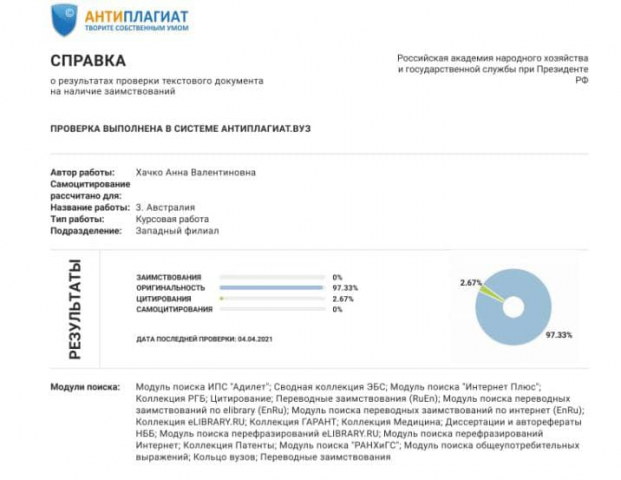 Повышение оригинальности политического текста для АнтиплагиатВуз