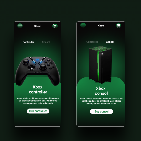 Дизайн для мобильного приложения