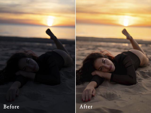 Ретушь женской фотографии