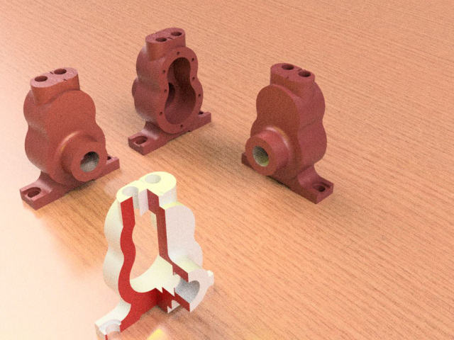 Корпус для насоса