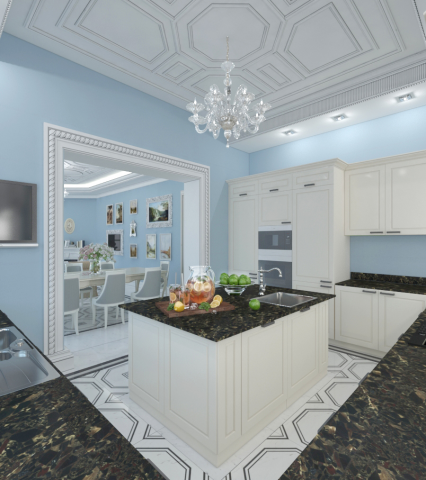 Классический интерьер, кухня