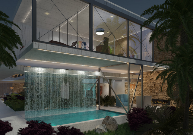 Вилла внешний вид