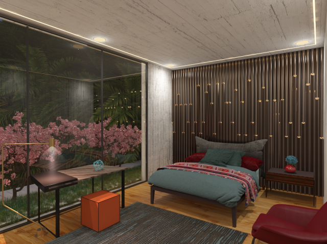 Вилла спальня 1