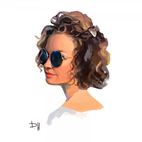 цифровой портрет