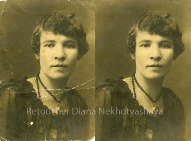 Ретушь старых фотографий