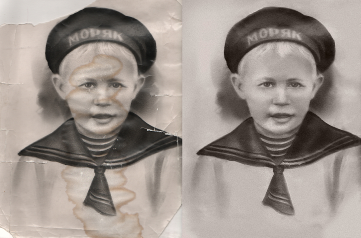 Восстановление старых фото