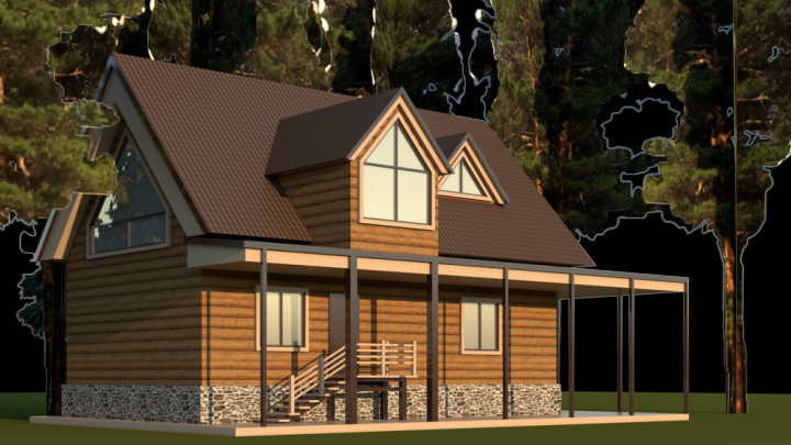 Проект облицовки жилого дома