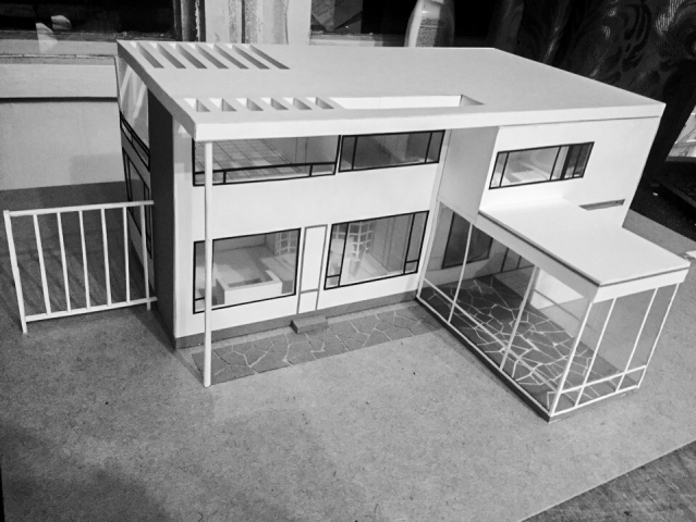 Макет дома Вальтера Гропиуса